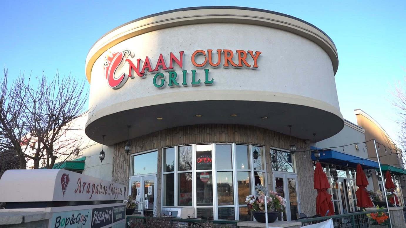 Naan Curry Grill storefront in Centennial, Colorado